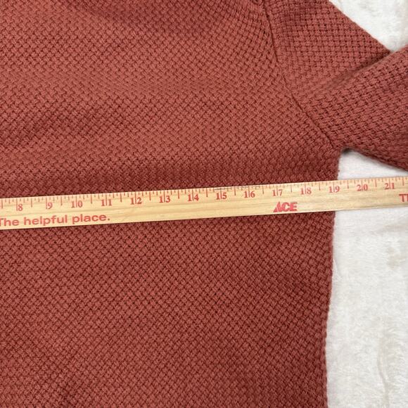 Fjallraven Women's Crew Neck Sweater - Rust Red - Picture 6 of 9